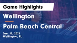 Wellington  vs Palm Beach Central  Game Highlights - Jan. 15, 2021