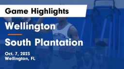 Wellington  vs South Plantation  Game Highlights - Oct. 7, 2023