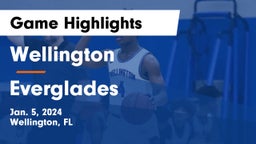 Wellington  vs Everglades  Game Highlights - Jan. 5, 2024