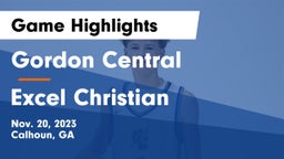 Gordon Central   vs Excel Christian Game Highlights - Nov. 20, 2023