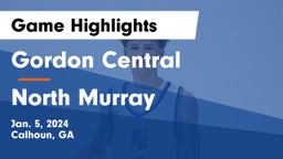 Gordon Central   vs North Murray  Game Highlights - Jan. 5, 2024