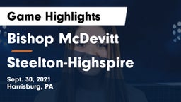 Bishop McDevitt  vs Steelton-Highspire Game Highlights - Sept. 30, 2021