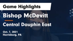 Bishop McDevitt  vs Central Dauphin East  Game Highlights - Oct. 7, 2021