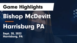 Bishop McDevitt  vs Harrisburg  PA Game Highlights - Sept. 20, 2022