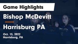 Bishop McDevitt  vs Harrisburg  PA Game Highlights - Oct. 13, 2022