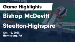 Bishop McDevitt  vs Steelton-Highspire  Game Highlights - Oct. 10, 2023