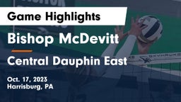 Bishop McDevitt  vs Central Dauphin East  Game Highlights - Oct. 17, 2023