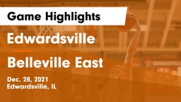 Edwardsville  vs Belleville East  Game Highlights - Dec. 28, 2021