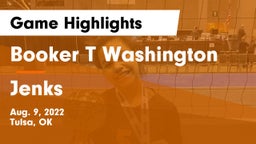 Booker T Washington  vs Jenks  Game Highlights - Aug. 9, 2022