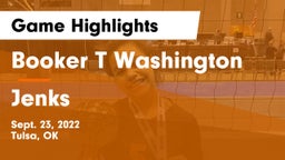 Booker T Washington  vs Jenks  Game Highlights - Sept. 23, 2022