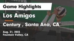 Los Amigos  vs Century , Santa Ana, CA  Game Highlights - Aug. 31, 2023