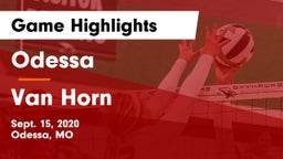 Odessa  vs Van Horn  Game Highlights - Sept. 15, 2020