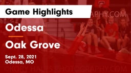 Odessa  vs Oak Grove Game Highlights - Sept. 28, 2021