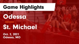 Odessa  vs St. Michael Game Highlights - Oct. 2, 2021