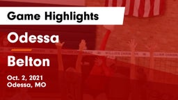 Odessa  vs Belton Game Highlights - Oct. 2, 2021