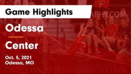 Odessa  vs Center  Game Highlights - Oct. 5, 2021