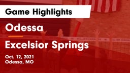 Odessa  vs Excelsior Springs Game Highlights - Oct. 12, 2021