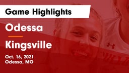 Odessa  vs Kingsville Game Highlights - Oct. 16, 2021