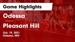 Odessa  vs Pleasant Hill  Game Highlights - Oct. 19, 2021