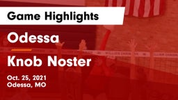 Odessa  vs Knob Noster  Game Highlights - Oct. 25, 2021