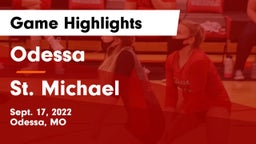 Odessa  vs St. Michael Game Highlights - Sept. 17, 2022
