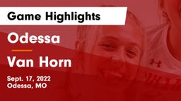 Odessa  vs Van Horn Game Highlights - Sept. 17, 2022