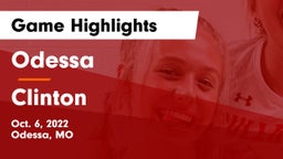 Odessa  vs Clinton Game Highlights - Oct. 6, 2022