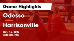 Odessa  vs Harrisonville Game Highlights - Oct. 13, 2022