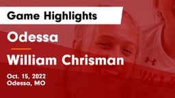 Odessa  vs William Chrisman Game Highlights - Oct. 15, 2022