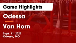 Odessa  vs Van Horn  Game Highlights - Sept. 11, 2023