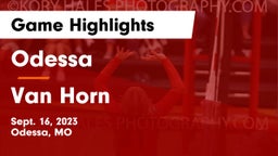 Odessa  vs Van Horn  Game Highlights - Sept. 16, 2023