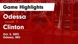 Odessa  vs Clinton  Game Highlights - Oct. 5, 2023