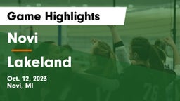 Novi  vs Lakeland  Game Highlights - Oct. 12, 2023