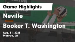 Neville  vs Booker T. Washington Game Highlights - Aug. 31, 2023