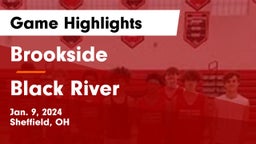 Brookside  vs Black River  Game Highlights - Jan. 9, 2024