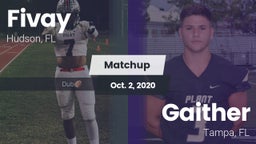 Matchup: Fivay  vs. Gaither  2020