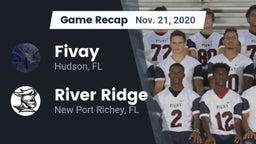Recap: Fivay  vs. River Ridge  2020