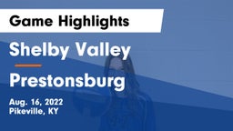 Shelby Valley  vs Prestonsburg  Game Highlights - Aug. 16, 2022
