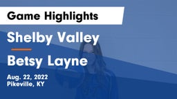 Shelby Valley  vs Betsy Layne Game Highlights - Aug. 22, 2022