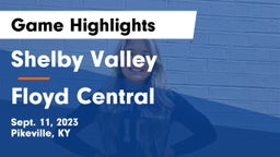 Shelby Valley  vs Floyd Central Game Highlights - Sept. 11, 2023
