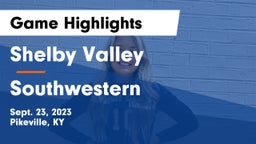 Shelby Valley  vs Southwestern  Game Highlights - Sept. 23, 2023