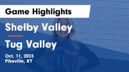 Shelby Valley  vs Tug Valley Game Highlights - Oct. 11, 2023