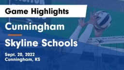 Cunningham  vs Skyline Schools Game Highlights - Sept. 20, 2022