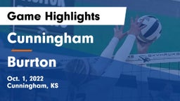 Cunningham  vs Burrton  Game Highlights - Oct. 1, 2022