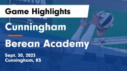 Cunningham  vs Berean Academy Game Highlights - Sept. 30, 2023