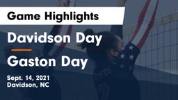 Davidson Day  vs Gaston Day Game Highlights - Sept. 14, 2021