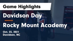 Davidson Day  vs Rocky Mount Academy Game Highlights - Oct. 23, 2021