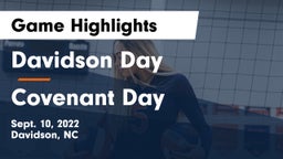 Davidson Day  vs Covenant Day  Game Highlights - Sept. 10, 2022