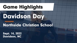 Davidson Day  vs Northside Christian School Game Highlights - Sept. 14, 2022