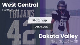 Matchup: West Central vs. Dakota Valley  2017